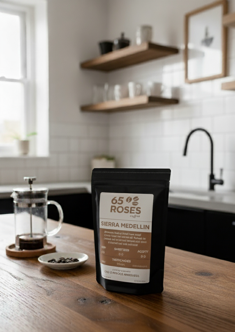 Sierra Medellin: - Smooth Caramel Sweetness - Walnut - Perfectly Balanced