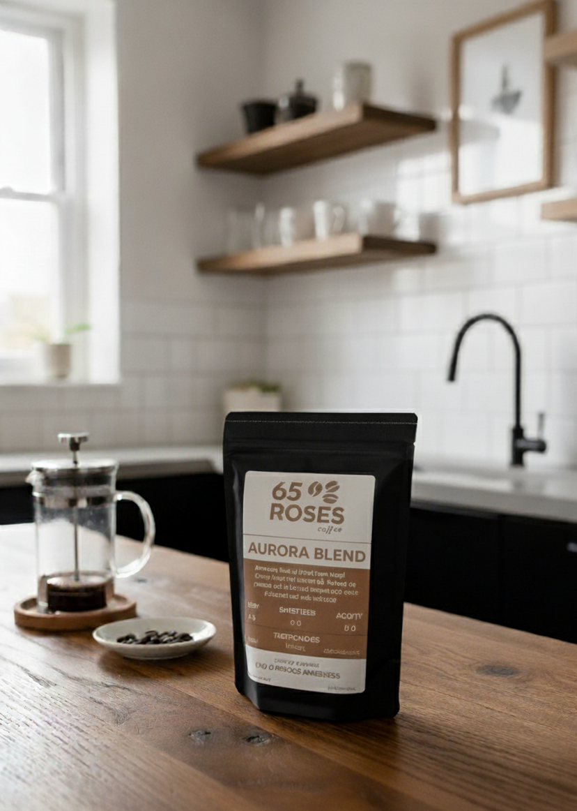 Aurora Blend: - Striking Complexity - Floral Sweetness - Vibrant Acidity