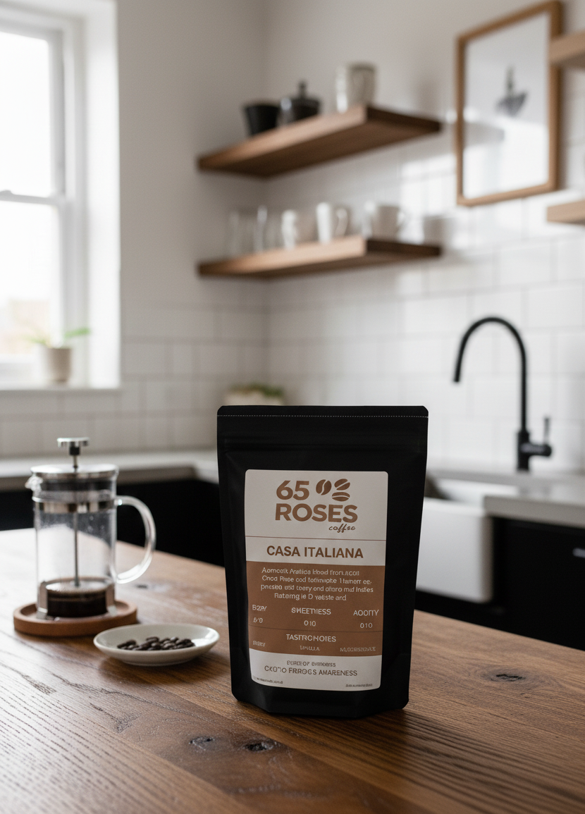 Casa Italiana: - Intense Flavour - Rich Dark Chocolate - Satisfyingly Bold